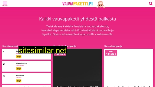 vauvapaketti.fi alternative sites