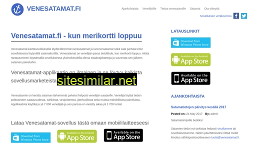 venesatamat.fi alternative sites