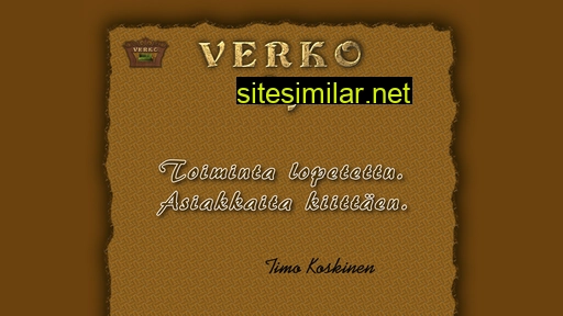 verko.fi alternative sites