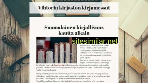 vihtorinkirjamessut.fi alternative sites
