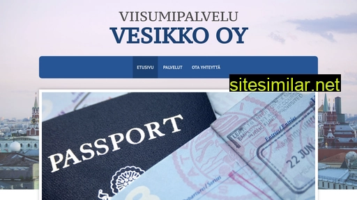 viisumipalveluvesikko.fi alternative sites