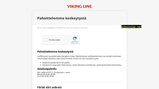 vikingline.fi alternative sites