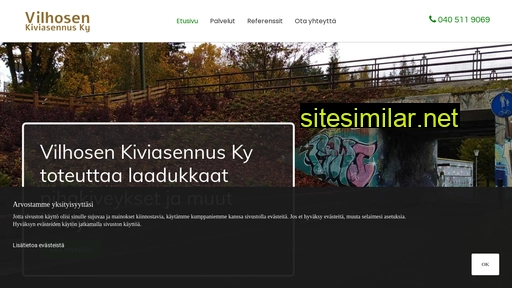 vilhosenkiviasennus.fi alternative sites