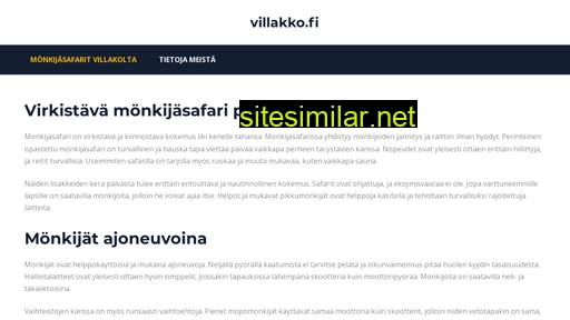 villakko.fi alternative sites