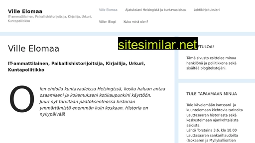 villeelomaa.fi alternative sites