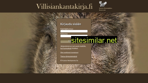 villisiankantakirja.fi alternative sites