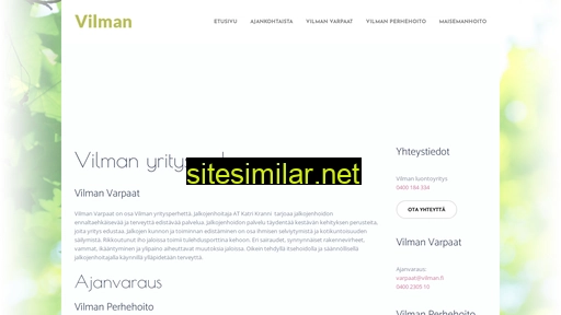 vilman.fi alternative sites