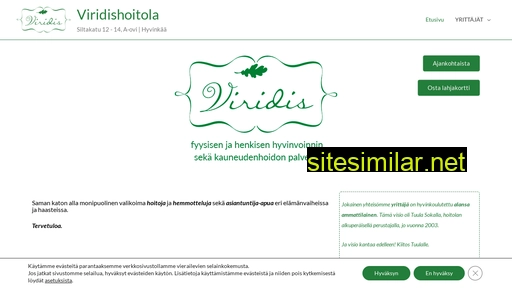 viridishoitola.fi alternative sites