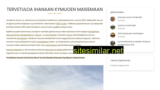 virtakivensauna.fi alternative sites