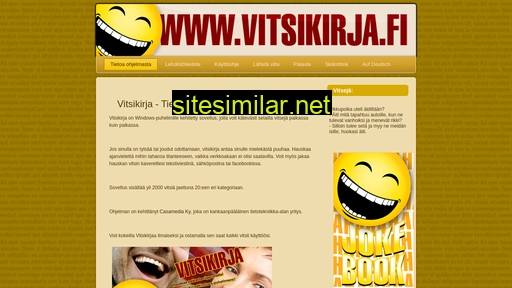 vitsikirja.fi alternative sites