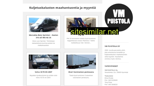 vmpuistola.fi alternative sites