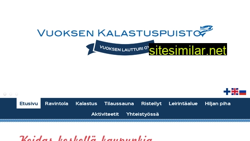 vuoksenkalastuspuisto.fi alternative sites