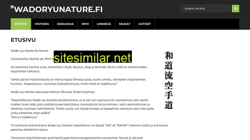 wadoryunature.fi alternative sites