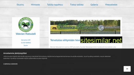 waivianratsutalli.fi alternative sites