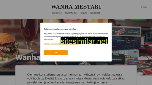 wanhamestari.fi alternative sites