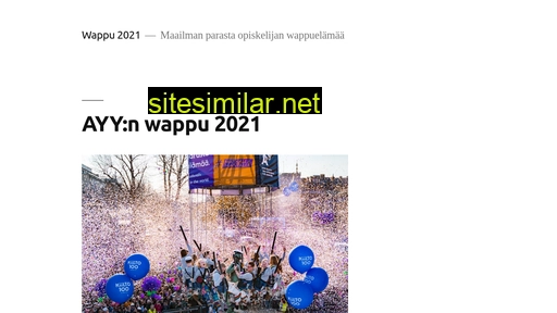 wappu.fi alternative sites