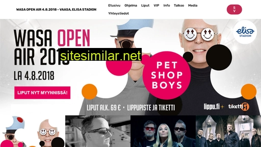 wasaopenair.fi alternative sites