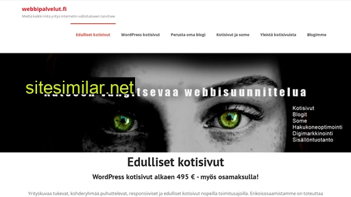 Webbipalvelut similar sites