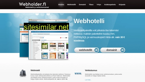 Webholder similar sites