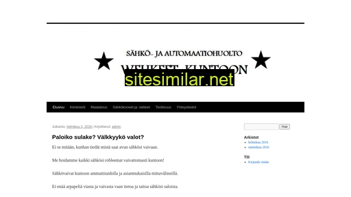wehkeetkuntoon.fi alternative sites
