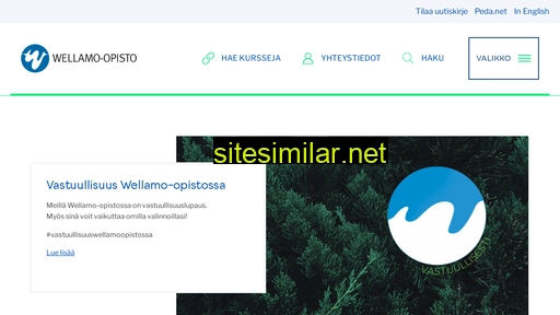 wellamo-opisto.fi alternative sites