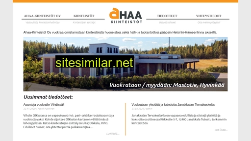 ahaa-kiinteistöt.fi alternative sites