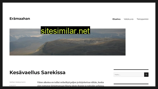 erämaahan.fi alternative sites