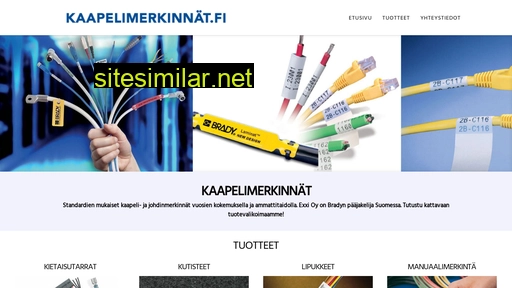 kaapelimerkinnät.fi alternative sites