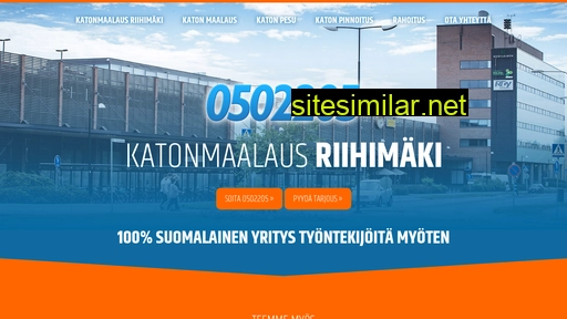 katonmaalausriihimäki.fi alternative sites