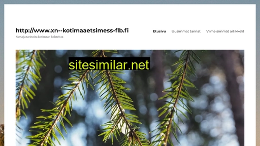 kotimaaetsimessä.fi alternative sites