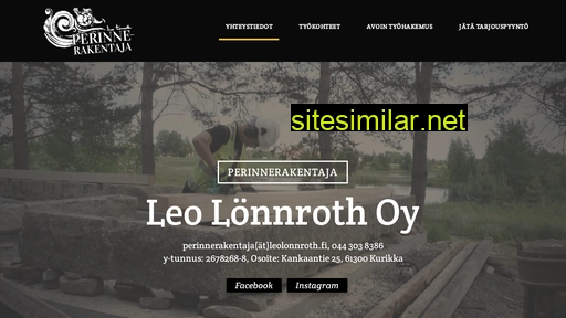 lönnroth.fi alternative sites