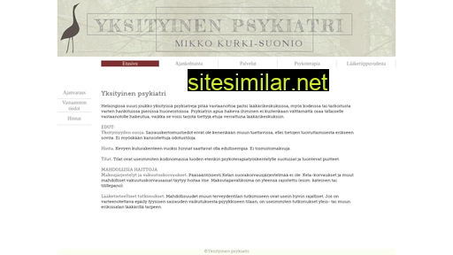 yksityinenpsykiatri.fi alternative sites