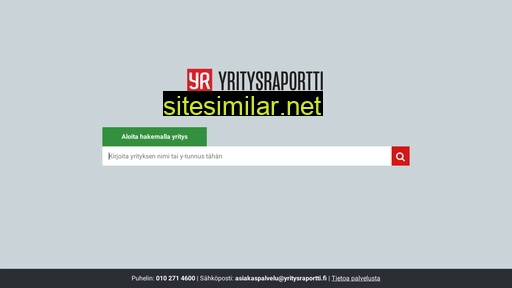 yritysraportti.fi alternative sites