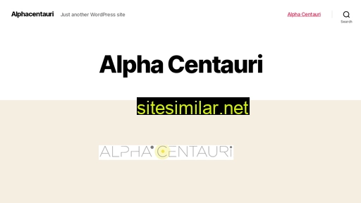 Alphacentauri similar sites