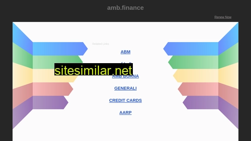 amb.finance alternative sites
