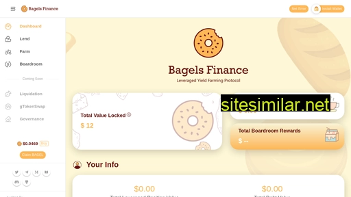 bagels.finance alternative sites