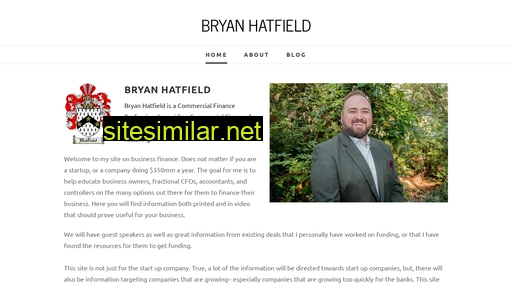 Bryanhatfield similar sites