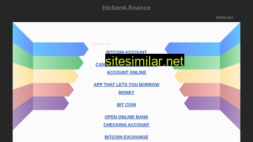 btcbank.finance alternative sites