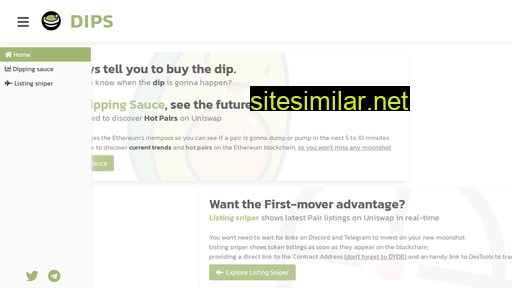 dips.finance alternative sites