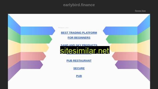 earlybird.finance alternative sites
