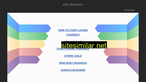 ebo.finance alternative sites