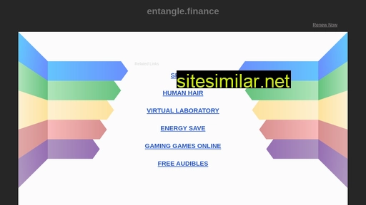 entangle.finance alternative sites