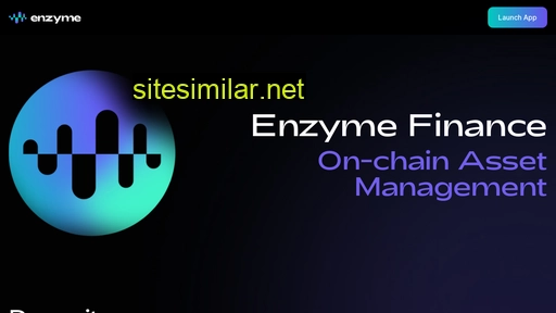 enzyme.finance alternative sites