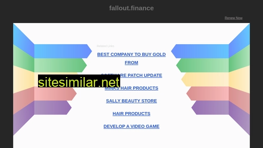 fallout.finance alternative sites