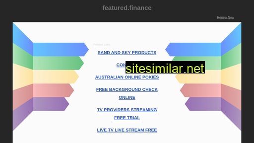 featured.finance alternative sites