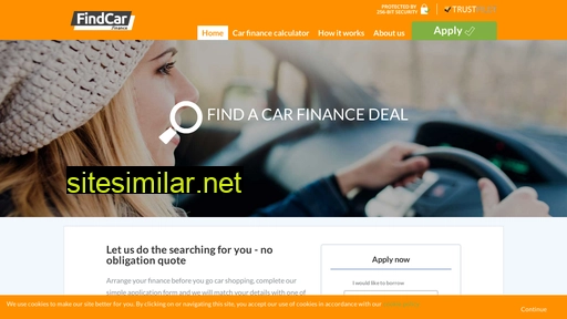findcar.finance alternative sites