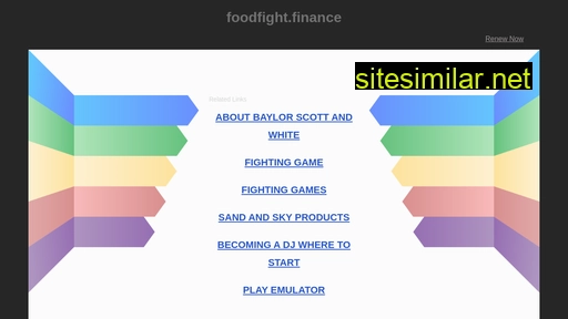 foodfight.finance alternative sites