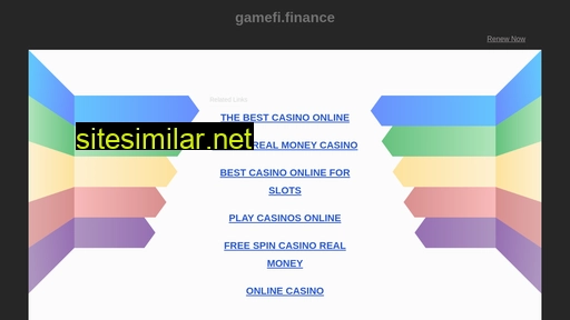 Gamefi similar sites