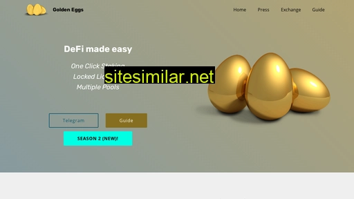 goldeneggs.finance alternative sites