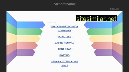 harbor.finance alternative sites